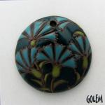 Carnation flowers - Light and Dark Blue