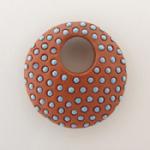 Terra With Blue Polka Dot Pendant