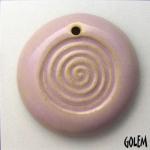 Swirl pendant, Orkid