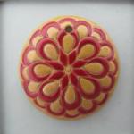 yellow & red pattern