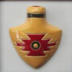 arrowhead, red & yellow