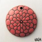 Peacock pattern - pink