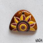Yellow & Burgundy flower