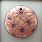 round, pink flowers