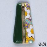 Flowers, trapezoid pendant