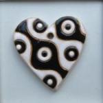 heart - black & white