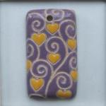 hearts on lilac