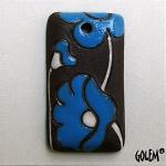 Rectangle, blue on dark