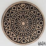  Sun Circle - Black on off-white