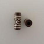 Brown W/ White Lines & Bullseye-4