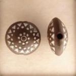 Round Disc With W/ Dots & Triangles 