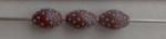 Terracotta With Blue Polka Dot