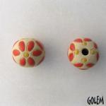 Coral & Yellow