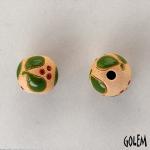 Holly, round bead