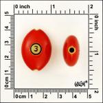 Solid Color Almond Beads, Color Group 09 (Browns)