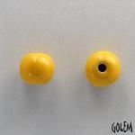 Round bead Size 2, Bright Safron