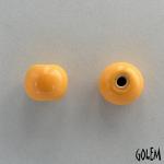 Round bead Size 2, Light Butternut
