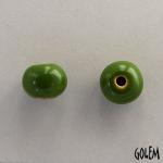 Round bead Size 2, Bright Kiwi