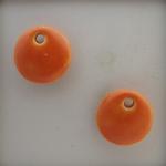 Orange round charms