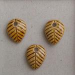 Small leaves, Amber