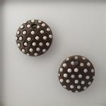 Brown Disc, White Dots - 2