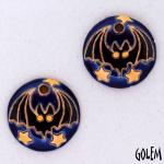 Bat and Stars, charms