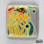 Southern Seas - square pendant
