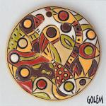 Wild Jungle - large round pendant