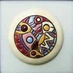 Wild Jungle - round cabochon