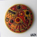 Wild Jungle - round cabochon
