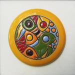 Wild Jungle - round cabochon