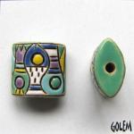 Wild Jungle - pillow shaped beads
