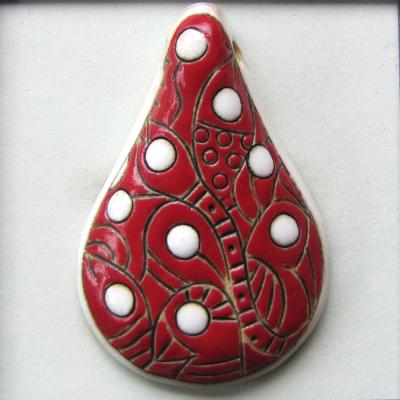 Drop shaped pendant