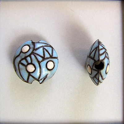 dark lentil, abstract design in blue