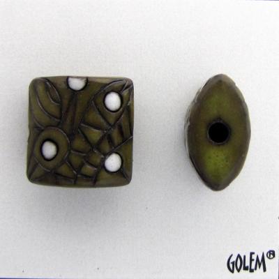large pillow shape beads